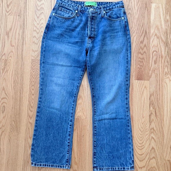 Sandrine Rose x Free People NWOT High-Rise Button-Fly Jeans - Picture 11 of 14